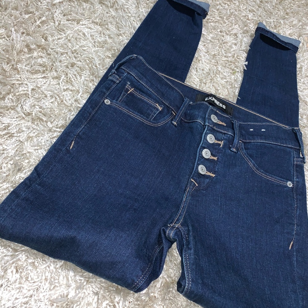 Express High Rise Jeans - Picture 5 of 10
